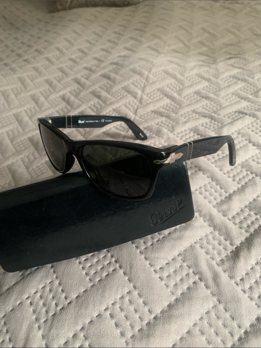 Persol Black Women's Cat-Eye Sunglasses